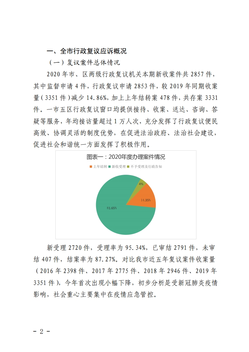 佛山市司法局关于2020年全市行政复议行政应诉案件统计分析的报告-复制[2].jpg