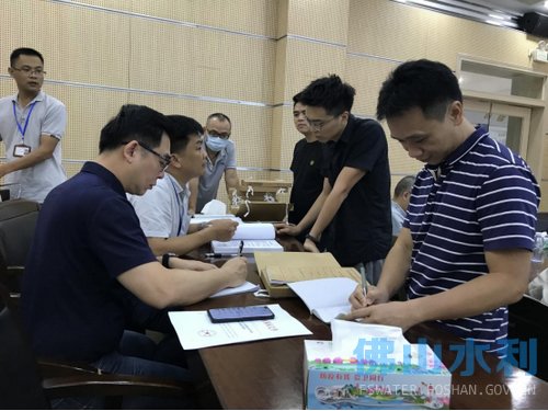 佛山市水利局联合省水利厅开展2021年度行政执法专项监督检查（政务稿）519.jpg