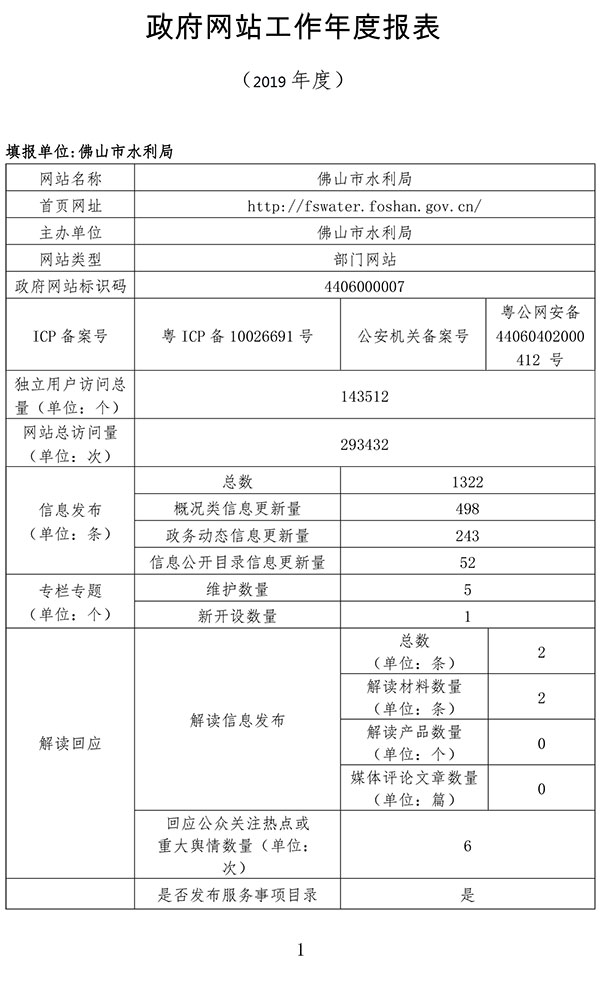 佛山市水利局2019年政府网站年度工作报表-1.jpg